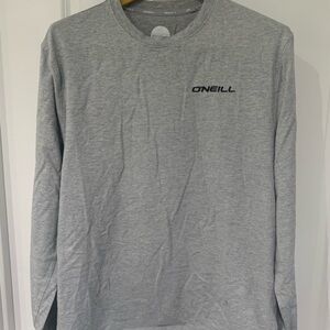 O'Neill Heather Gray Long Sleeve Tee A9